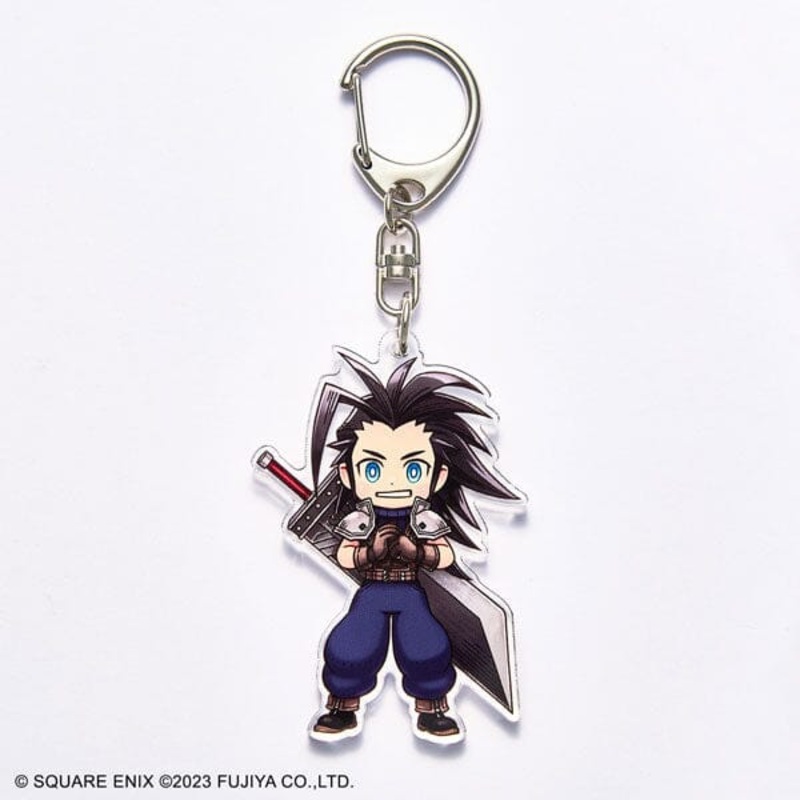 Zack Acrylic Keychain FINAL FANTASY VII EVER CRISIS  Peko & Poko