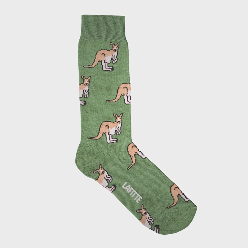 Kangaroo Sock Olive Green