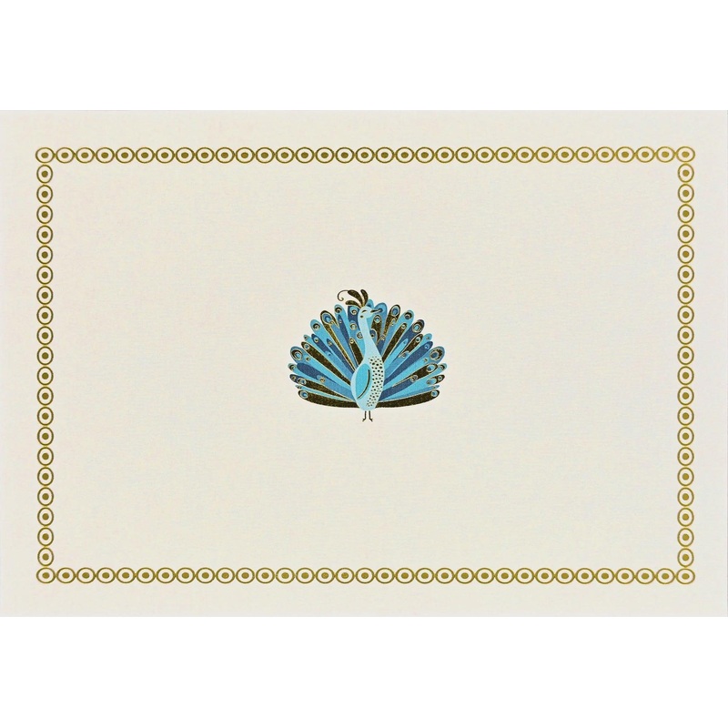 Peacock Note Cards