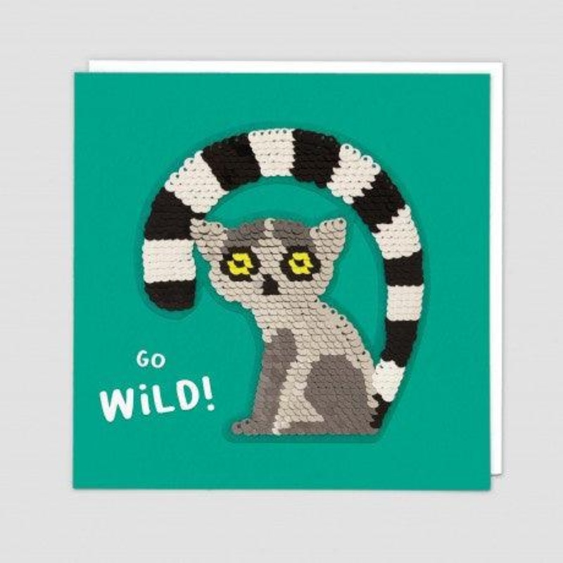 Card - Lemur - Go Wild