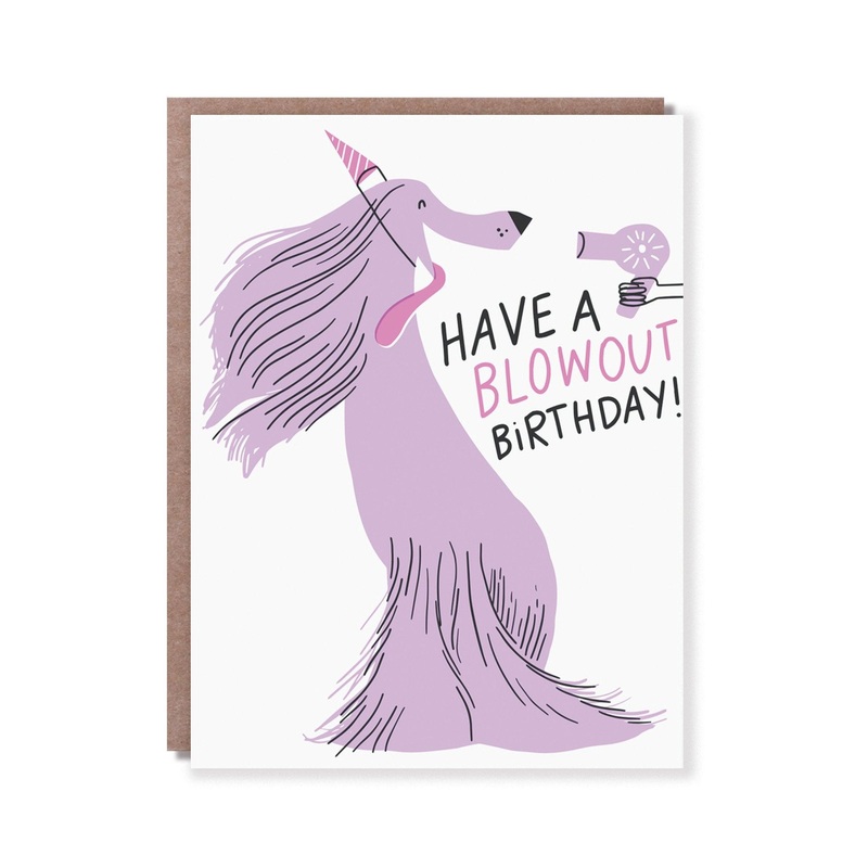 Hello Lucky - Single Card - Blow Out Birthday