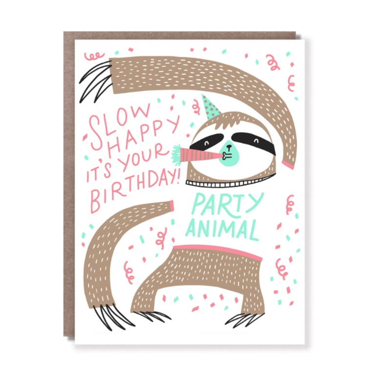 Hello Lucky - Single Card - Slow Birthday