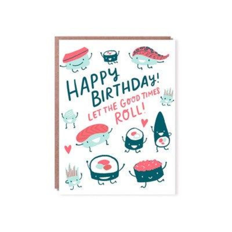 Hello Lucky - Single Card - Sushi Roll