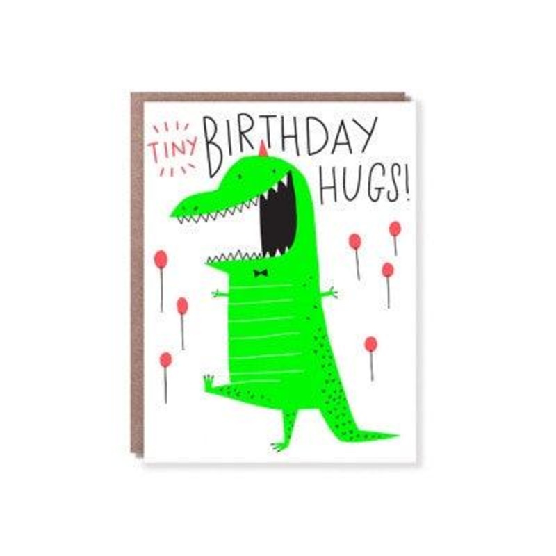 Hello Lucky - Single Card - Tiny Hugs Birthday