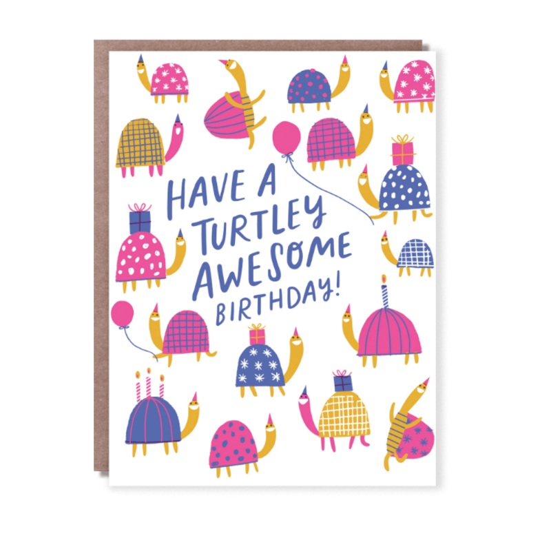 Hello Lucky - Single Card - Turtley Awesome
