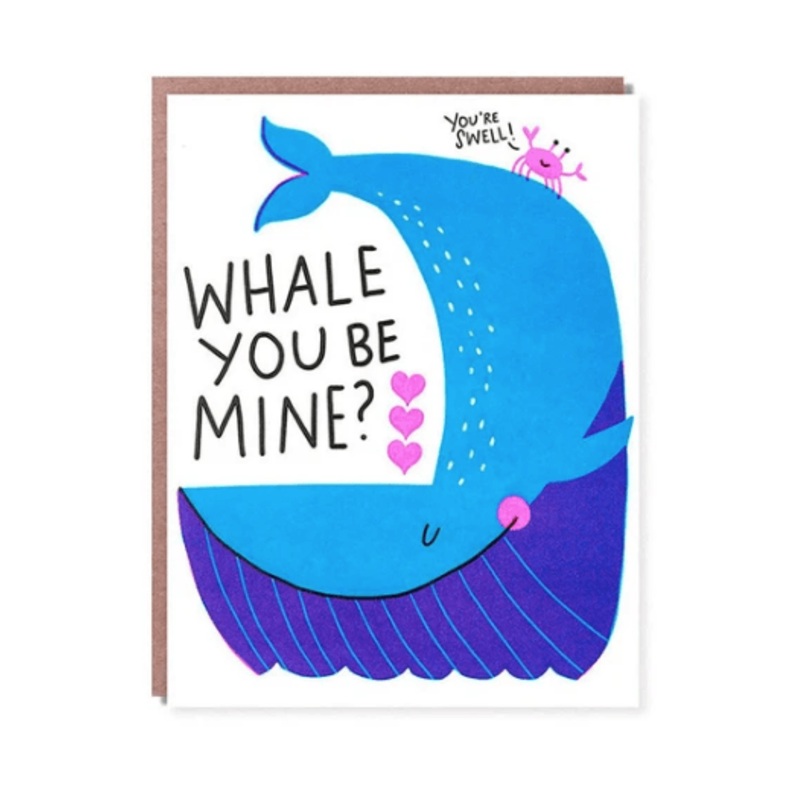 Hello Lucky - Single Card - Whale You Be Mine?