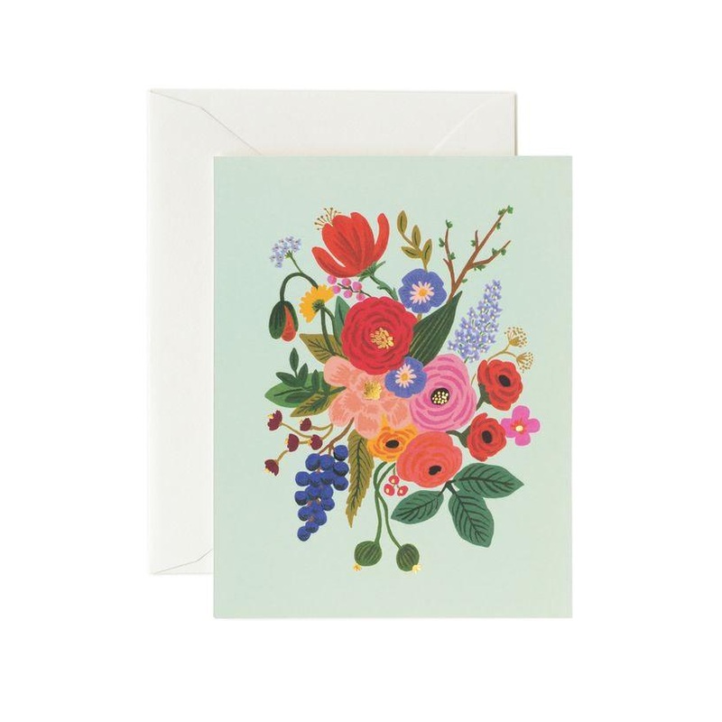 Rifle Paper Co - Single Card - Garden Party Mint