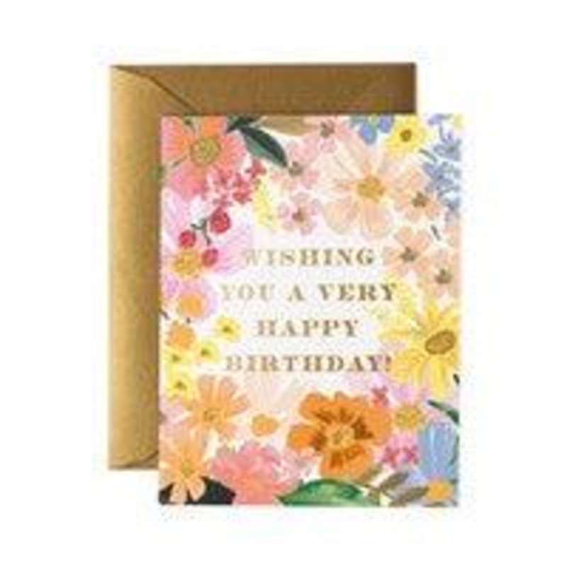 Rifle Paper Co - Single Card - Marguerite Birthday