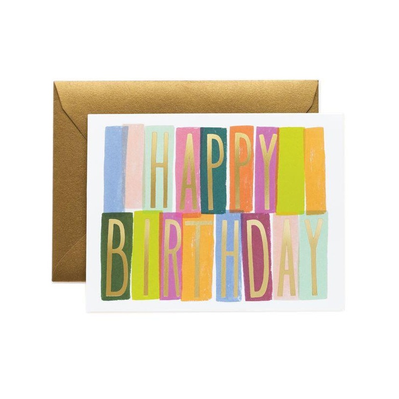 Rifle Paper Co - Single Card - Merida Birthday