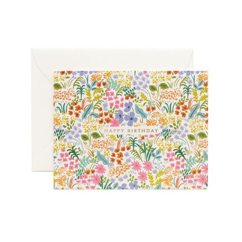 Rifle Paper Co - Single Card - Prairie Birthday