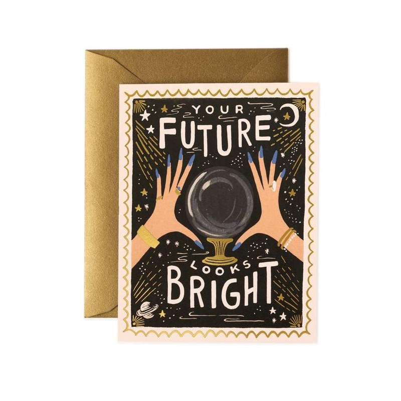 Rifle Paper Co - Single Card - Your Future Looks Bright