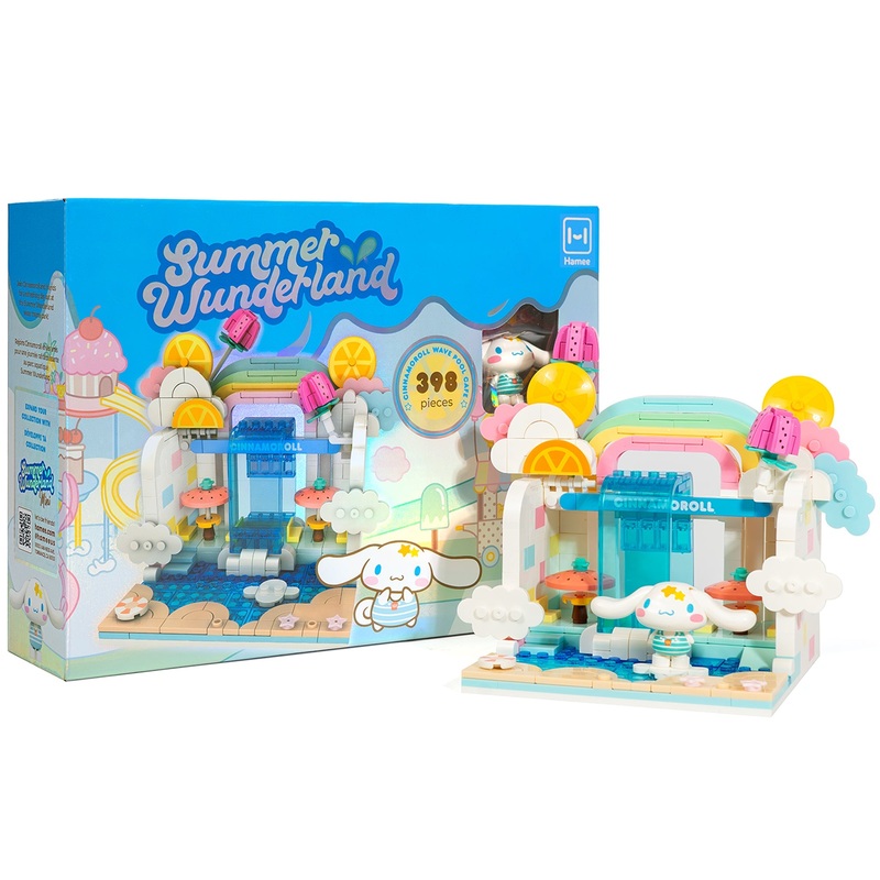 Cinnamoroll Summer Wunderland Theme Park Building Blocks (Wave Pool Caf)