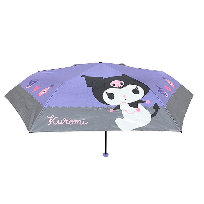 Kuromi Compact Travel Umbrella (Sweet Treats)