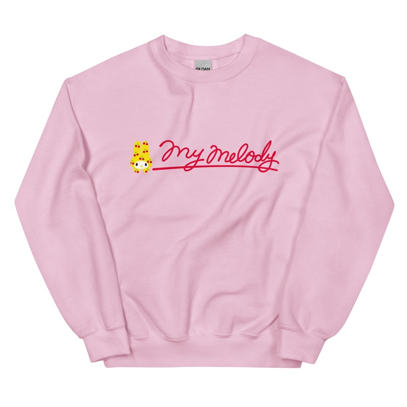 My Melody Cherry Sweet Logo Classic Crewneck