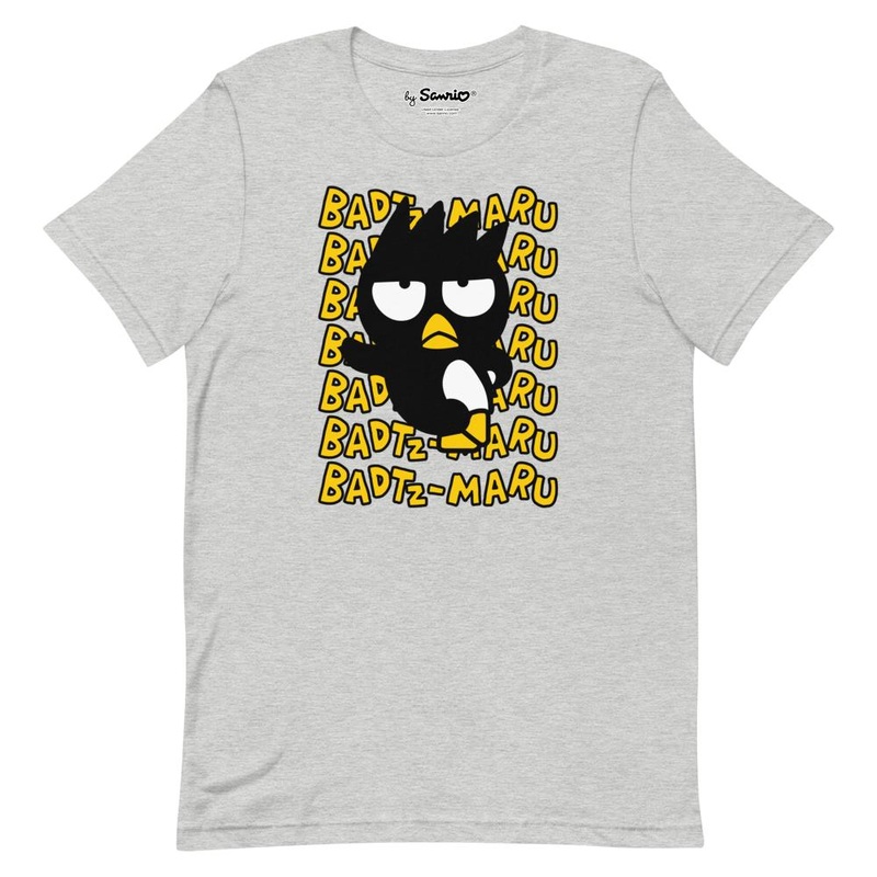 Badtz-maru Watashi Wa T-Shirt (Heather Gray)