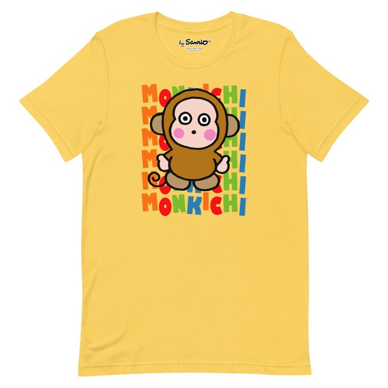 Monkichi Watashi Wa T-Shirt (Yellow)