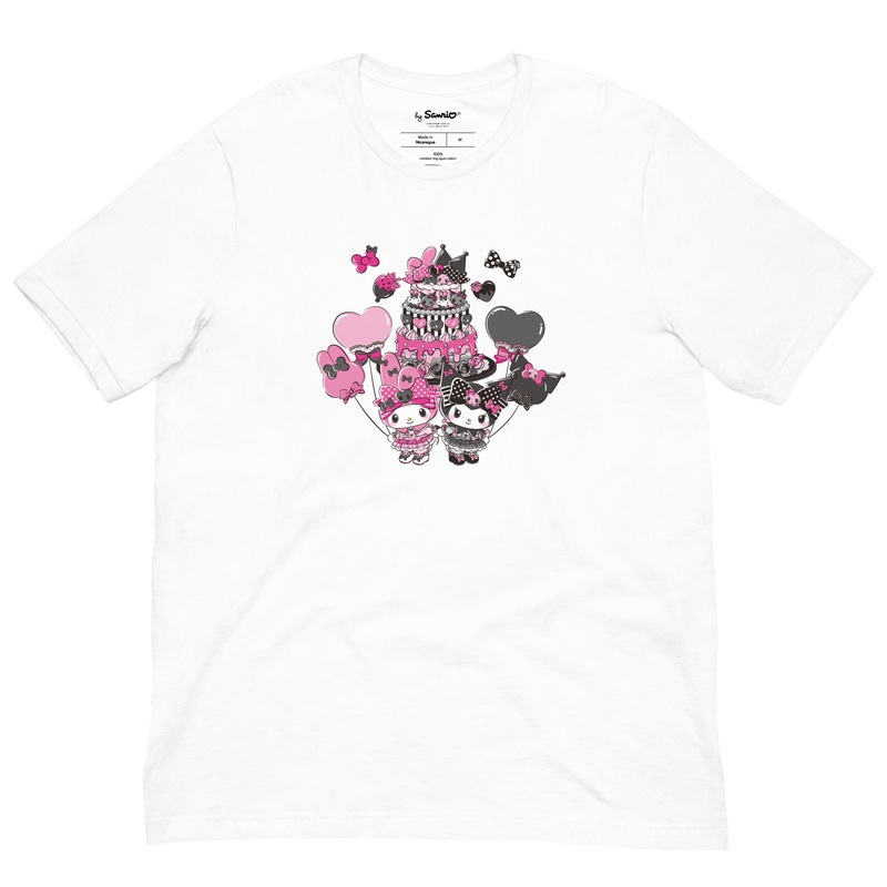 My Melody 50th Anniversary and Kuromi 20th Anniversary Tee (Cake)