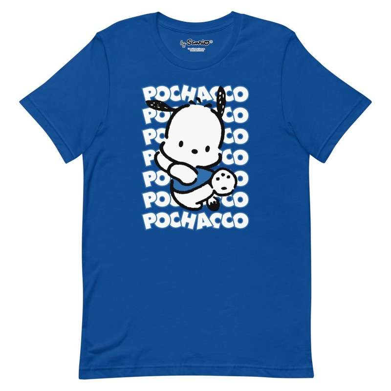Pochacco Watashi Wa T-Shirt (Blue)