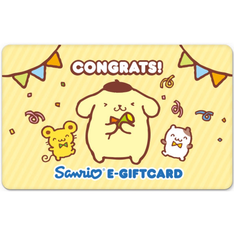 Sanrio Online Congratulations! e-Gift Card