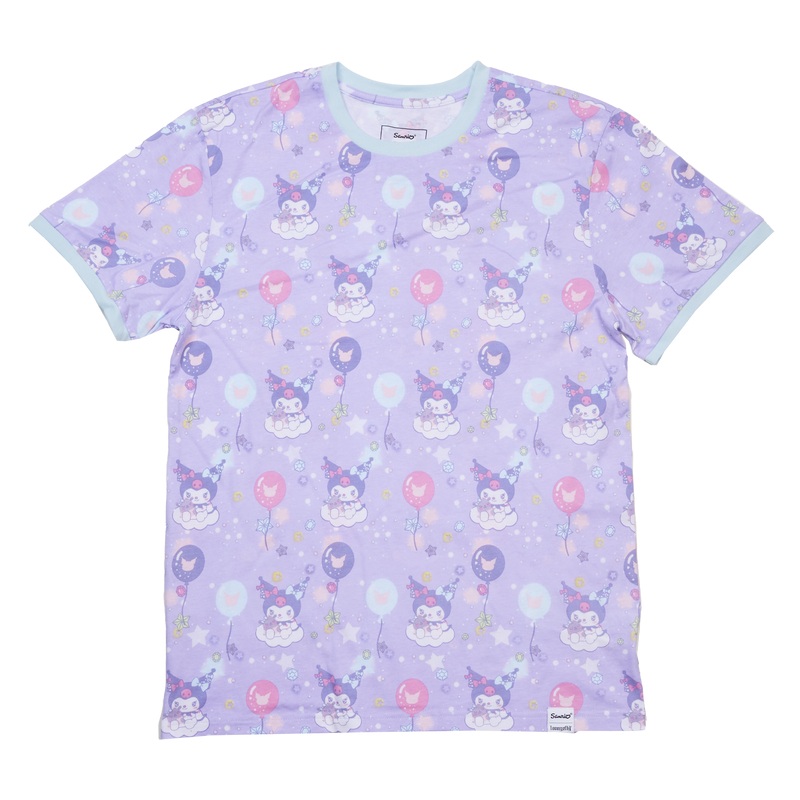 Kuromi x Loungefly Carnival Unisex Ringer Tee