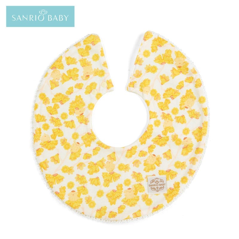 Sanrio Baby Organic Cotton Pompompurin Bib
