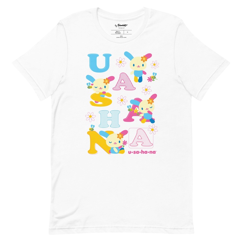 U*SA*HA*NA Scattered Letters Tee