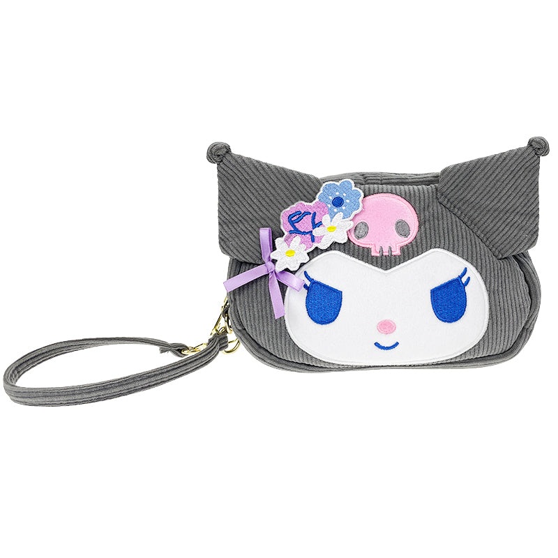 Kuromi 2-Way Wristlet (Charming Florals Series)