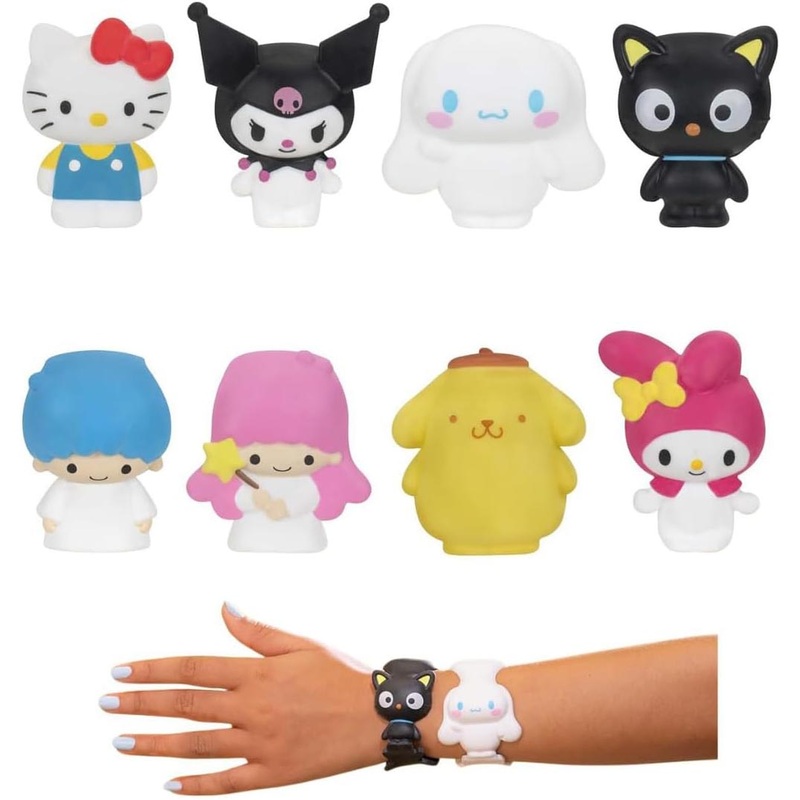 Hello Kitty and Friends 8-pc FigBands Set (Series 1)