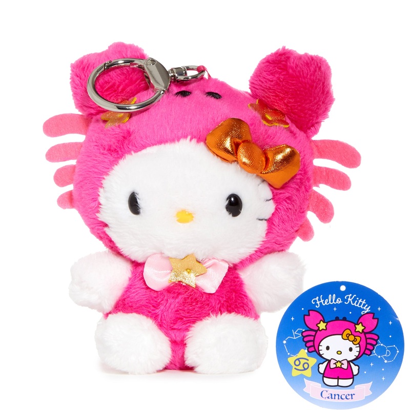 Hello Kitty Cancer Plush Keychain Mascot (Zodiac Series)