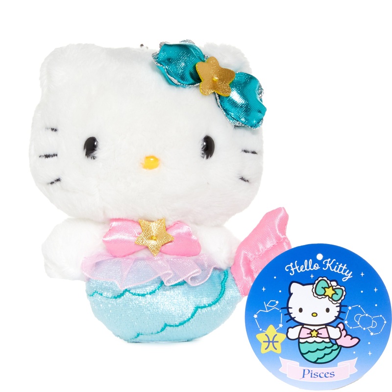 Hello Kitty Pisces Plush Keychain Mascot (Zodiac Series)