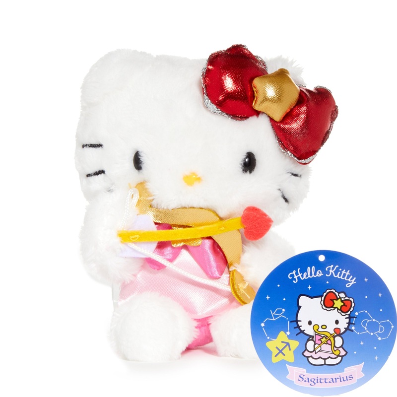 Hello Kitty Sagittarius Plush Keychain Mascot (Zodiac Series)