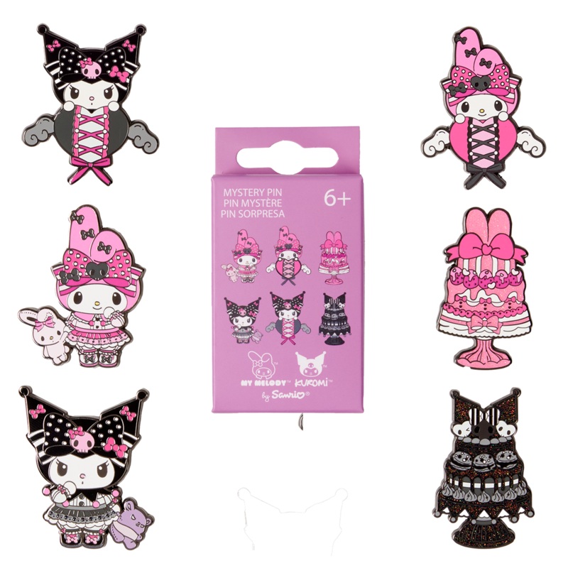 My Melody & Kuromi x Loungefly Mystery Box Pin