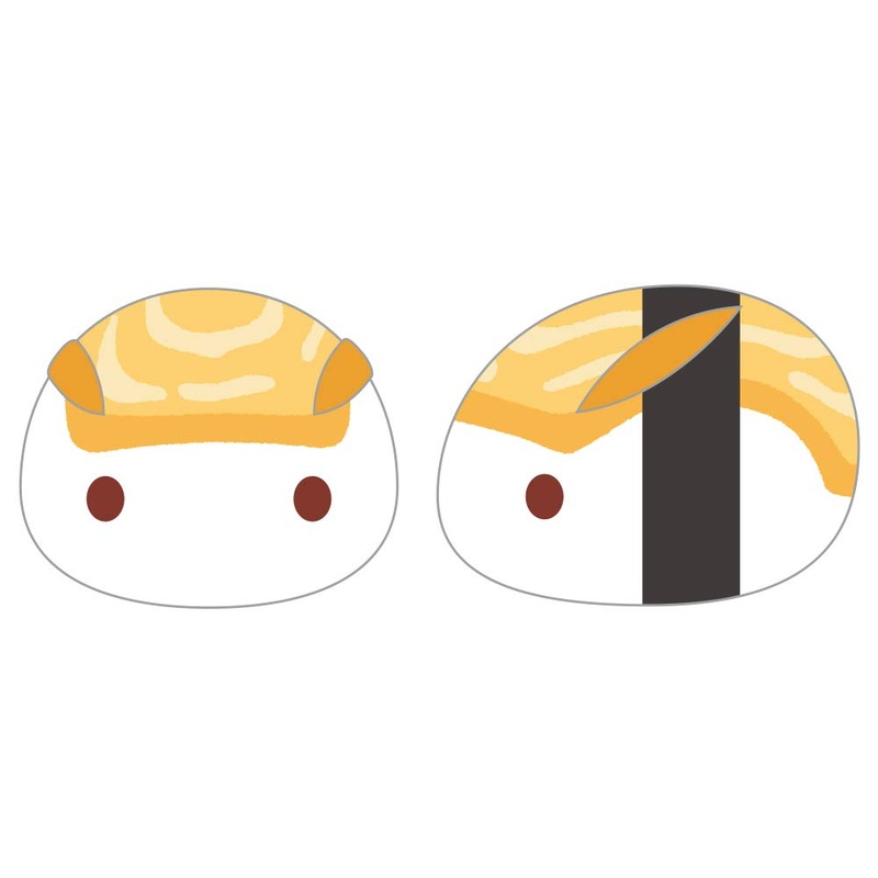 Kotobukiya Mochifure Japanese-Style Egg Sushi Plush Toy Gx457