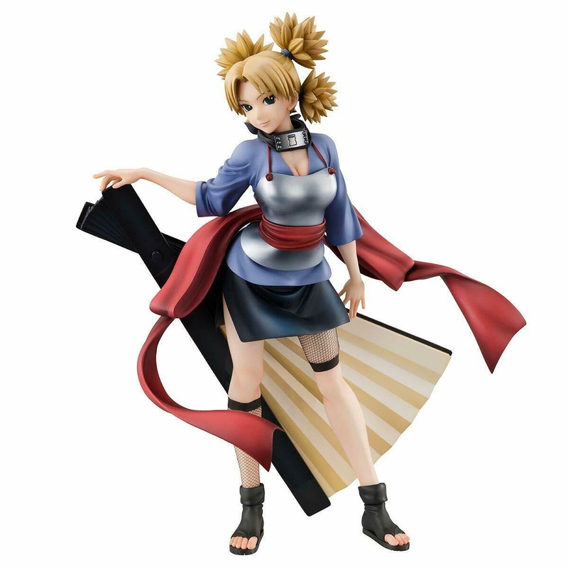 Megahouse Naruto Gals Naruto Shippuden Temari Painted Figure