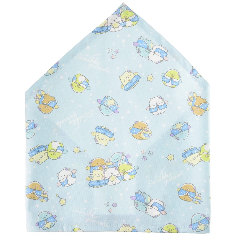 San-X Sankakukin CG-2817 BL Plush Toy - Soft Blue Cuddly Companion