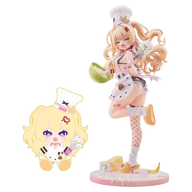 Solarain Azur Lane Bache Anniversary 1/7 Figure with Plushie Set