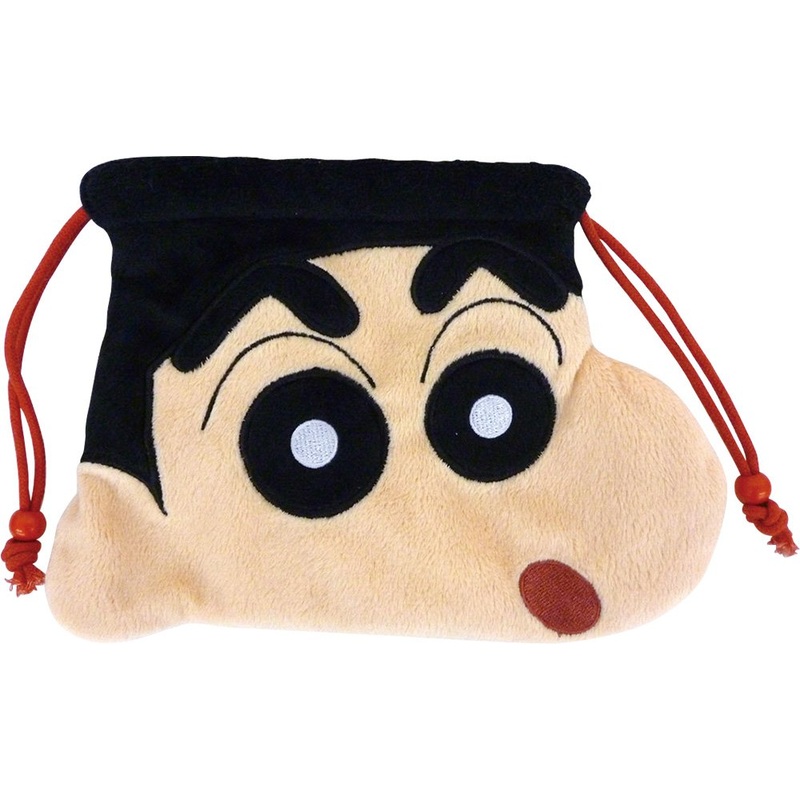 TS Factory Tea&S Drawstring Bag Crayon Shin-Chan Plush Drawstring Shin-Chan Ks-5518738Snh15 X W20Cm