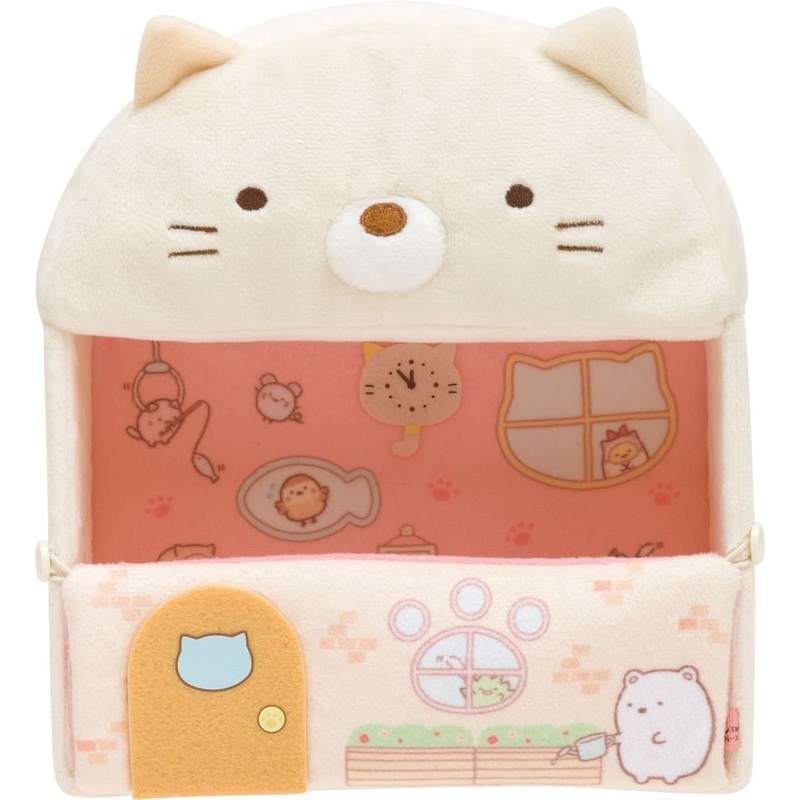 SAN-X Plush Doll Sumikko Gurashi Nice And Warm Cat Day Sumikko House Tjn