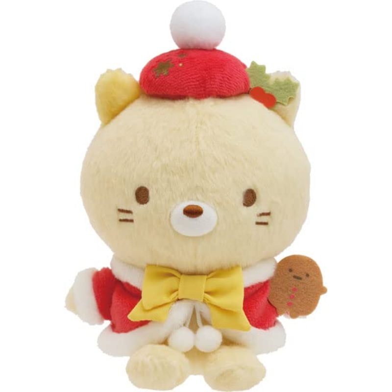 SAN-X Plush Toy Sumikko Gurashi Christmas Neko