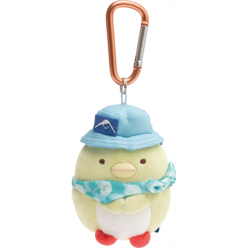 SAN-X Sumikko Gurashi Kawauso To Sumikko Camp Hanging Plush Doll Penguin?
