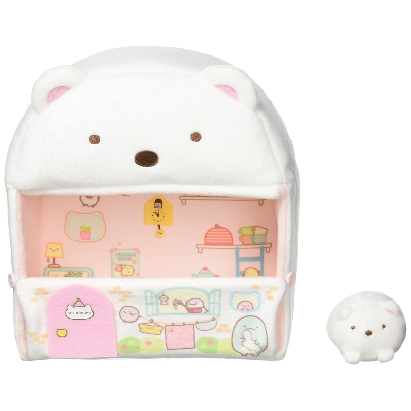 SAN-X Sumikko Gurashi Sumikko House Plush Toy Shirokuma House Tjn