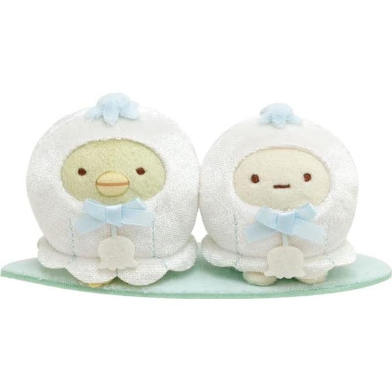 San-X Sumikko Gurashi Zasso Fairy Flower Garden Plush Toy Set Japan Mo05801