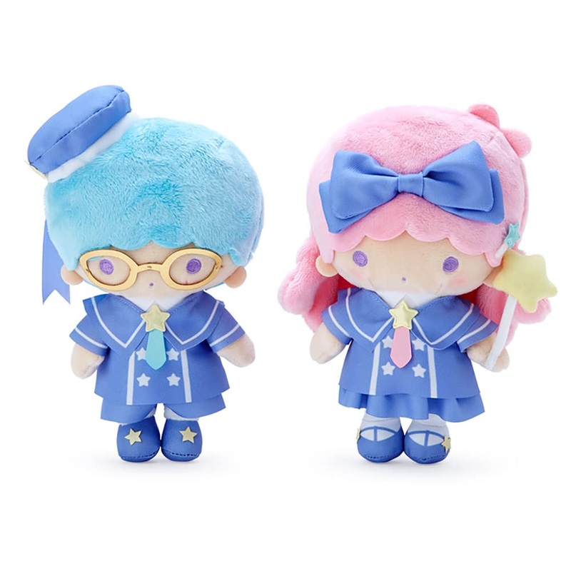 Sanrio Little Twin Stars Plush Set Book Design Japan 764558