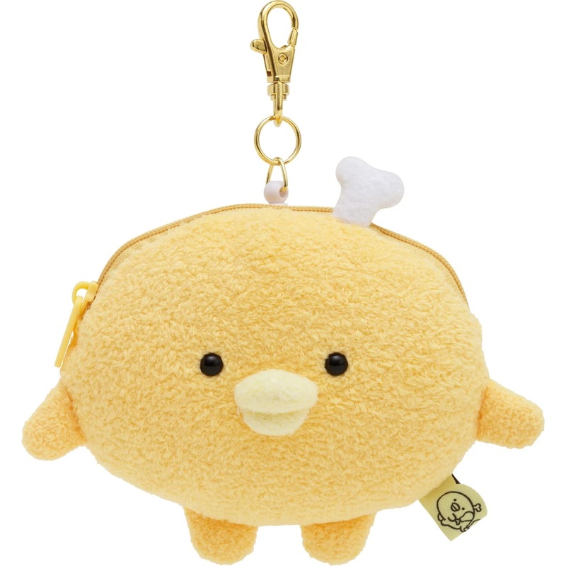 San-X Chiquip Dancers Music Plush Case - Hone Chicken Design Pb68201