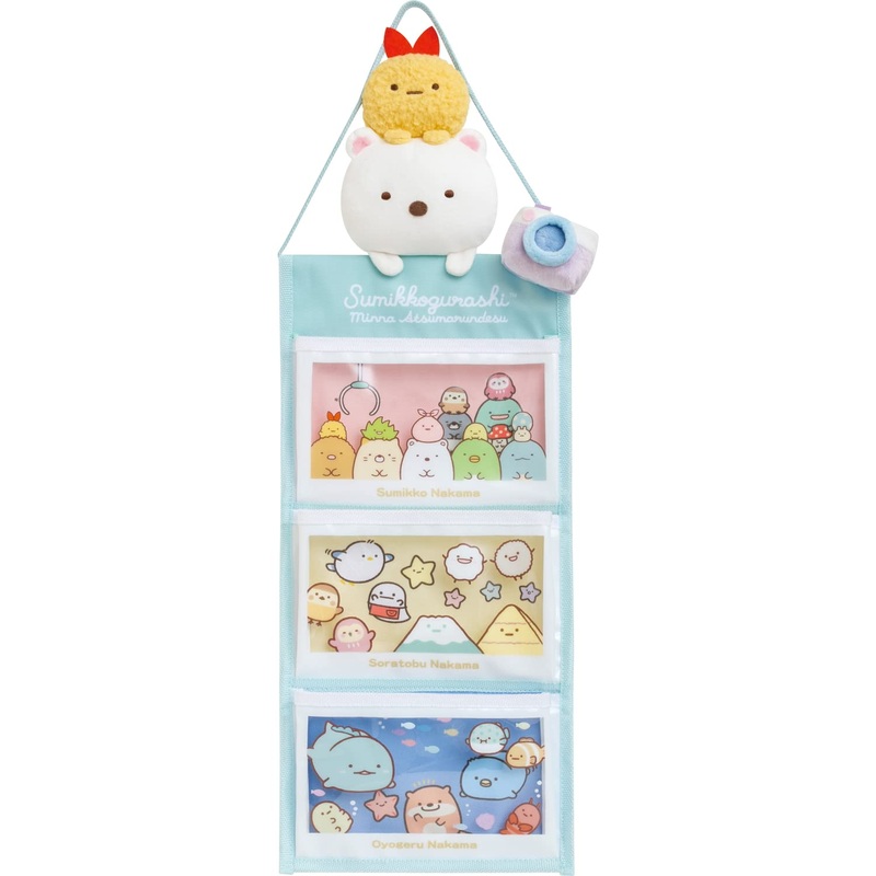 San-X Plush Wall Pocket - Sumikkogurashi Collection Everyone Gathers Mf53101