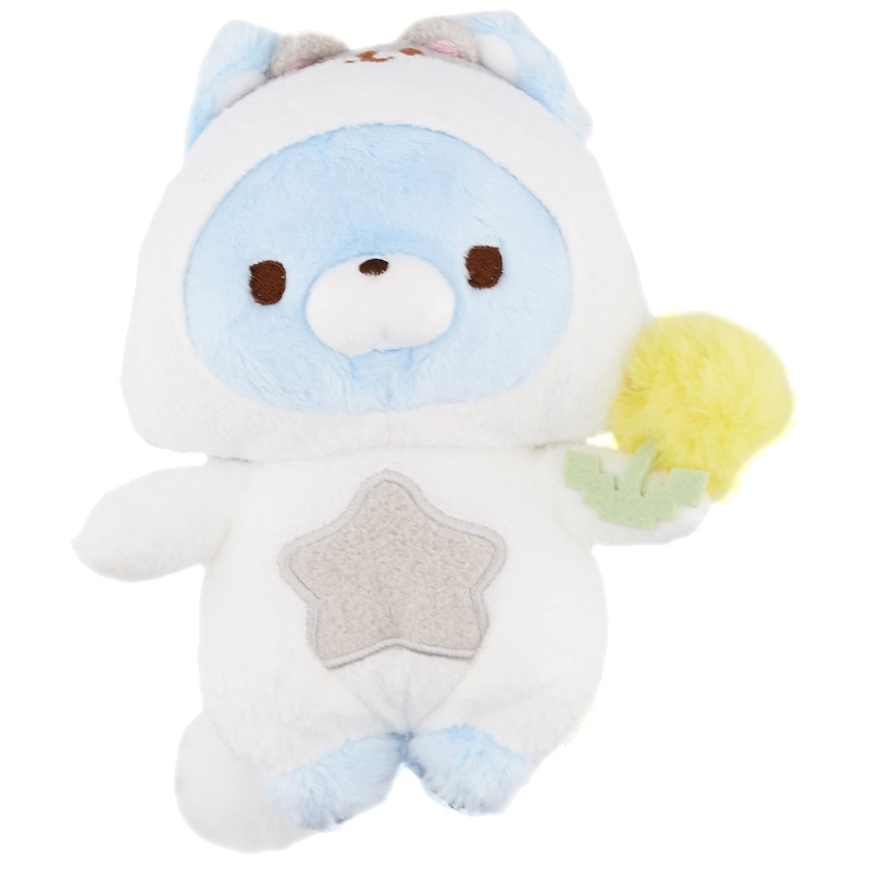 San-X Rilakkuma Blue Wolf Plush Toy Mf46001