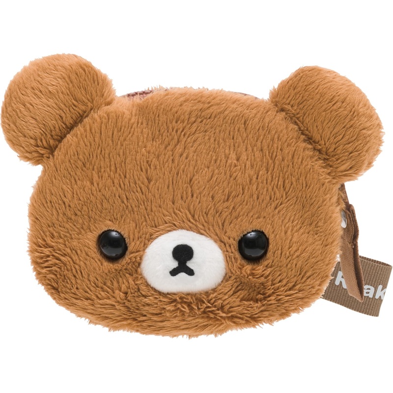 San-X Rilakkuma Chiiroi Koguma Plush Coin Case Size H9 x W13 x D3cm