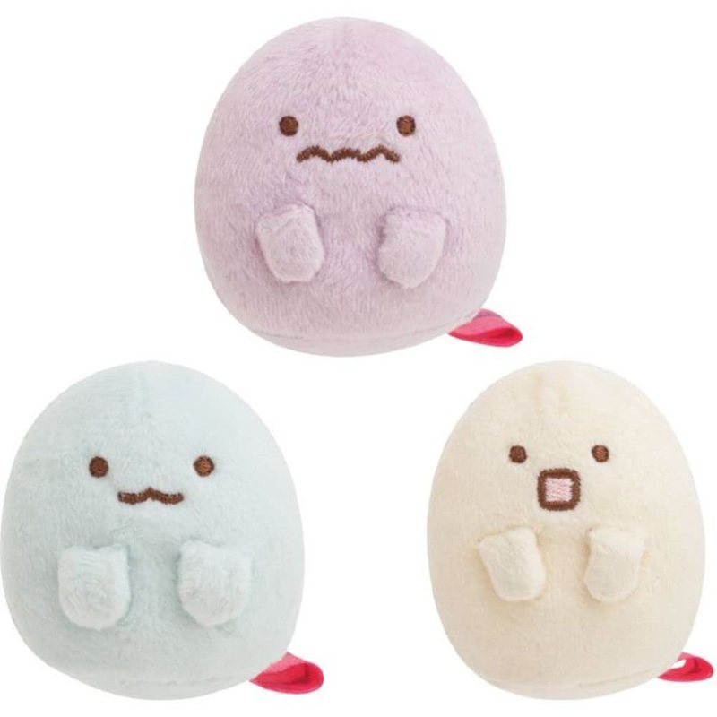 San-X Sumikkogurashi Ghost Night Park Tenori Plush Toy Set Ghost Friends 3 Pieces