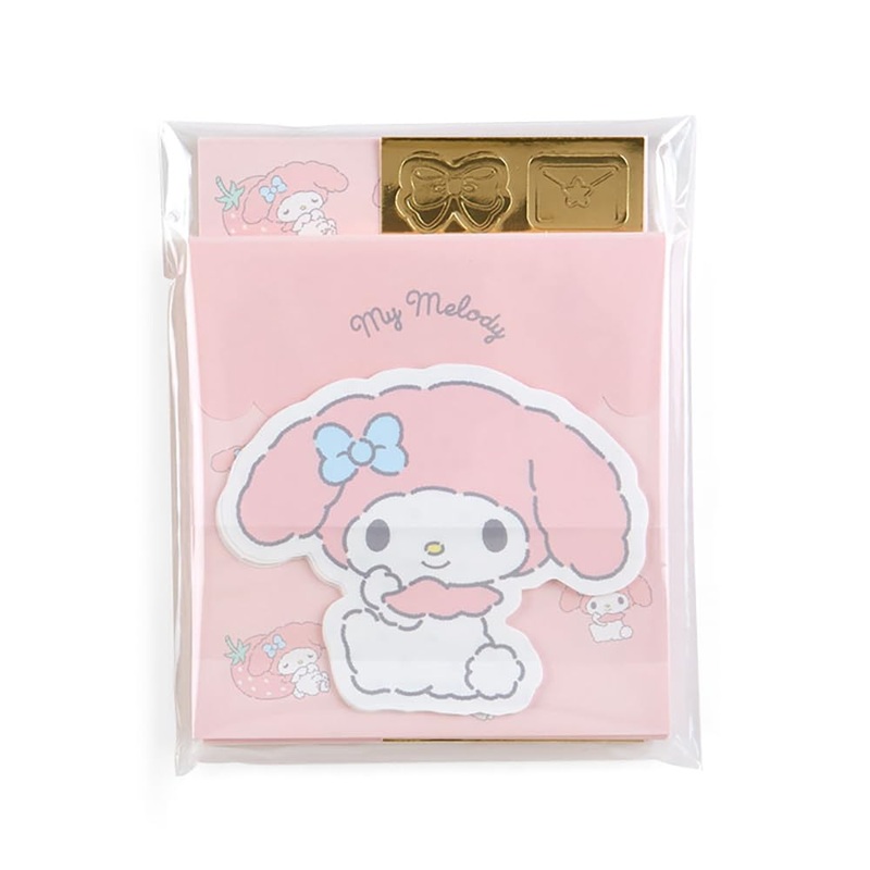 Sanrio My Melody Mini Letter Set 515507 (Stuffed Animal Design)