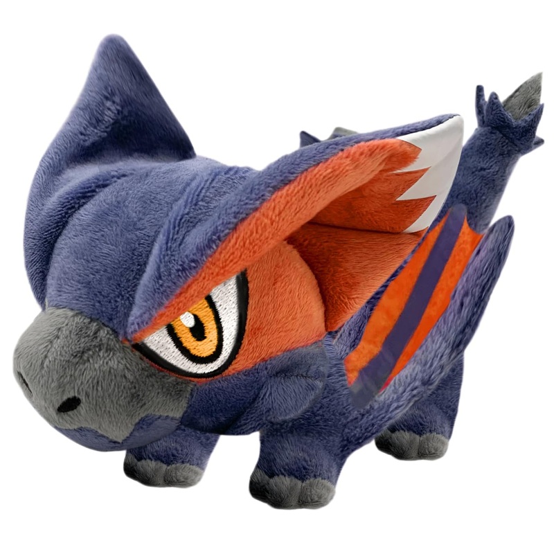Capcom Monster Hunter Deformed Plush Nargacuga Reprint Collectible Toy